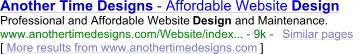 Another Time Designs Search Engine Result